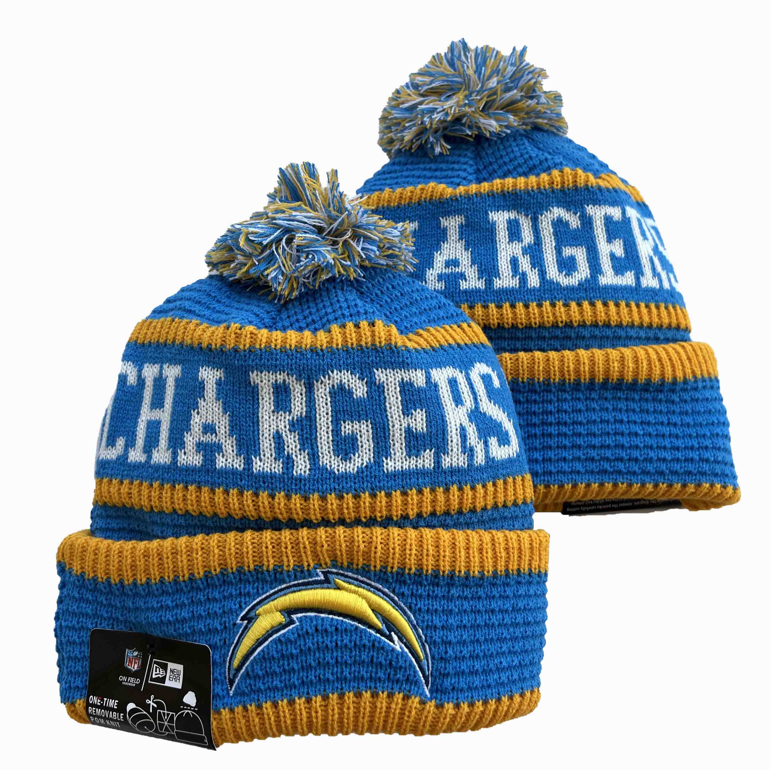 Los Angeles Chargers Knit Hats 064